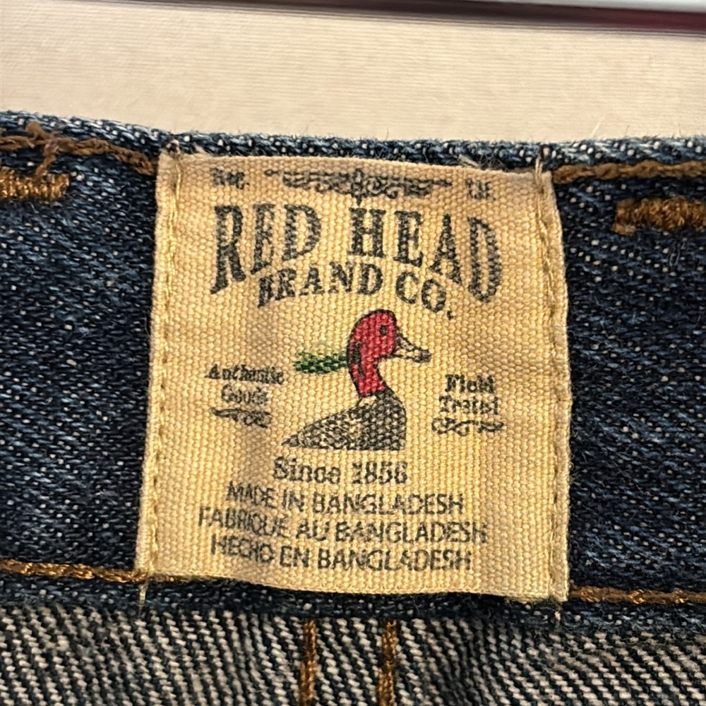 RedHead Blue Jeans 40 x 32 100% Cotton - Picture 5 of 8